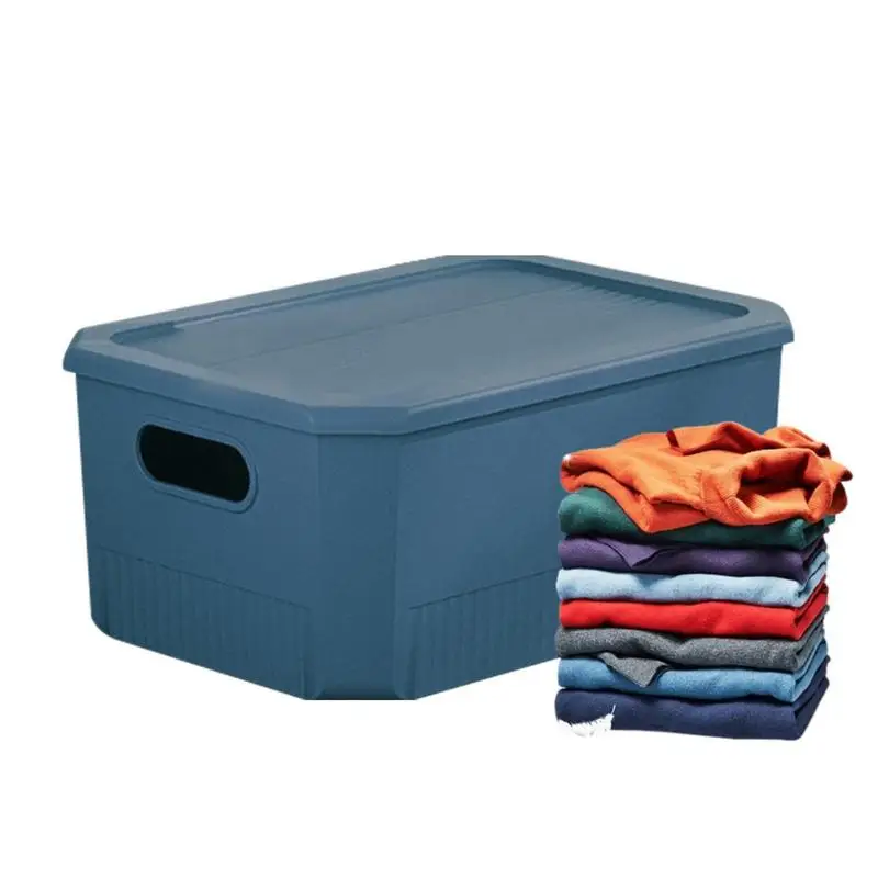 

Контейнер для хранения с крышкой и встроенной ручкой