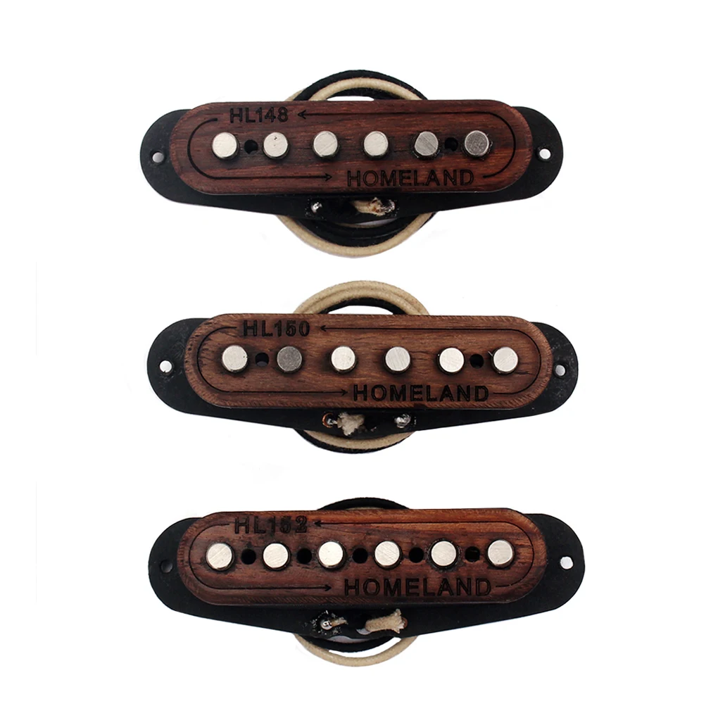 

3 Pack Pickups Single Coil CNC Fool-style Operation AMP Humbucker Pickup Stability Great Quality Replacement for Guitar
