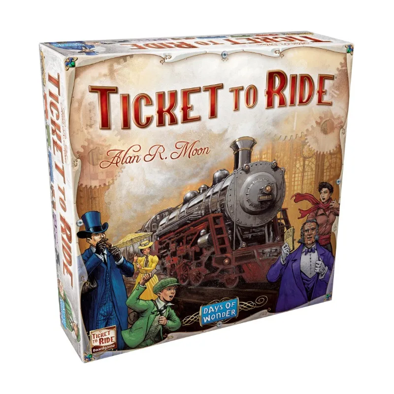 

Ticket To Ride Strategy Board Game for Ages 8 and up, from Asmodee