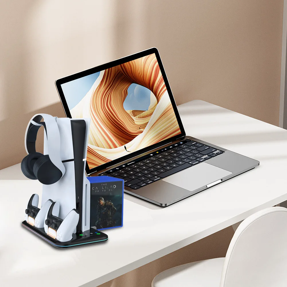 Охлаждающая подставка для консоли PS5 Slim