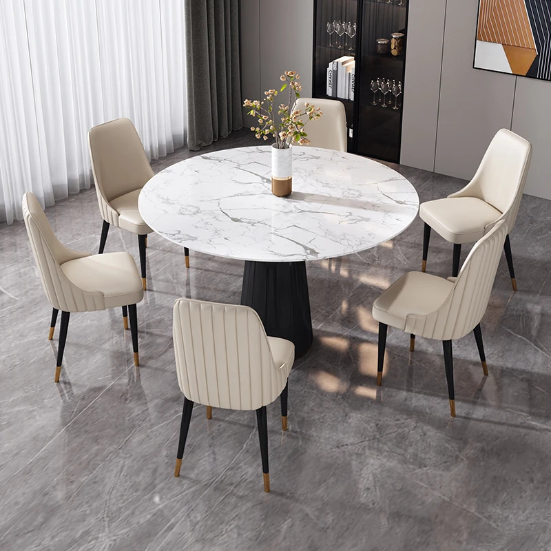 

Modern Dining Chairs Restaurant Kitchen Accent Computer Elegant Backrest Dining Chairs Relaxing Sillas Cocina Nordic Furniture