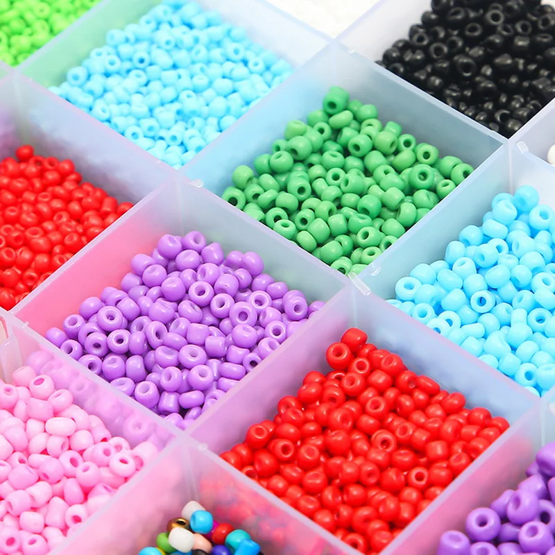 

2 3 4mm Pony Beads for Needlework Jewelry Making Materials Craft Czech Glass Seed Beads For DIY Charm Bracelets Necklace Earring