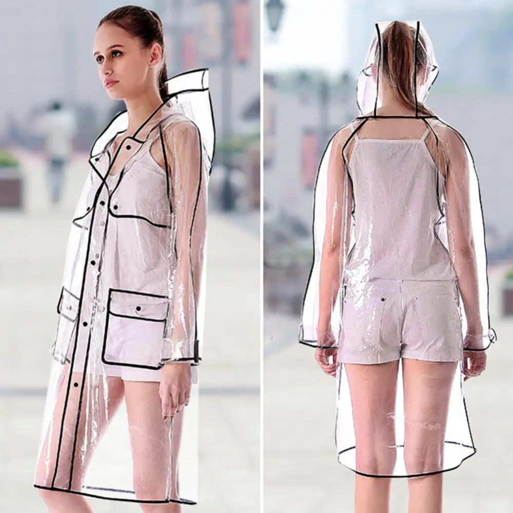 Travel Waterproof Rainwear Adult Poncho Outdoor Rain Coat