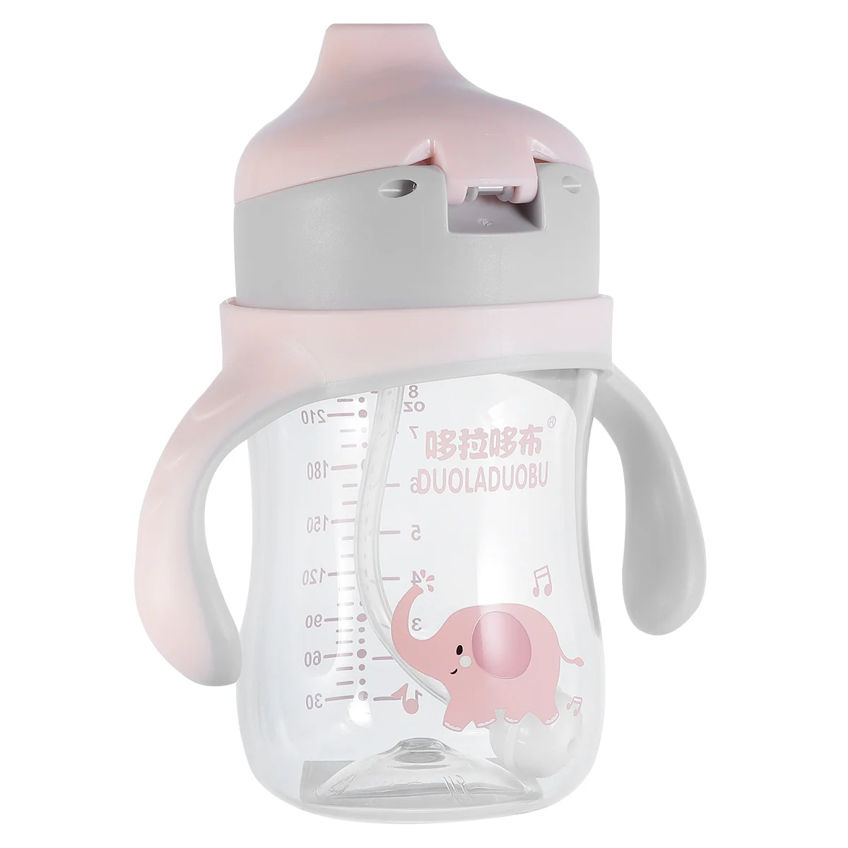 

240 Ml Learning Cup Infant Water Sippy Cups Infants Drinking Baby Straw Gravity Ball Tritan Creative Supplies