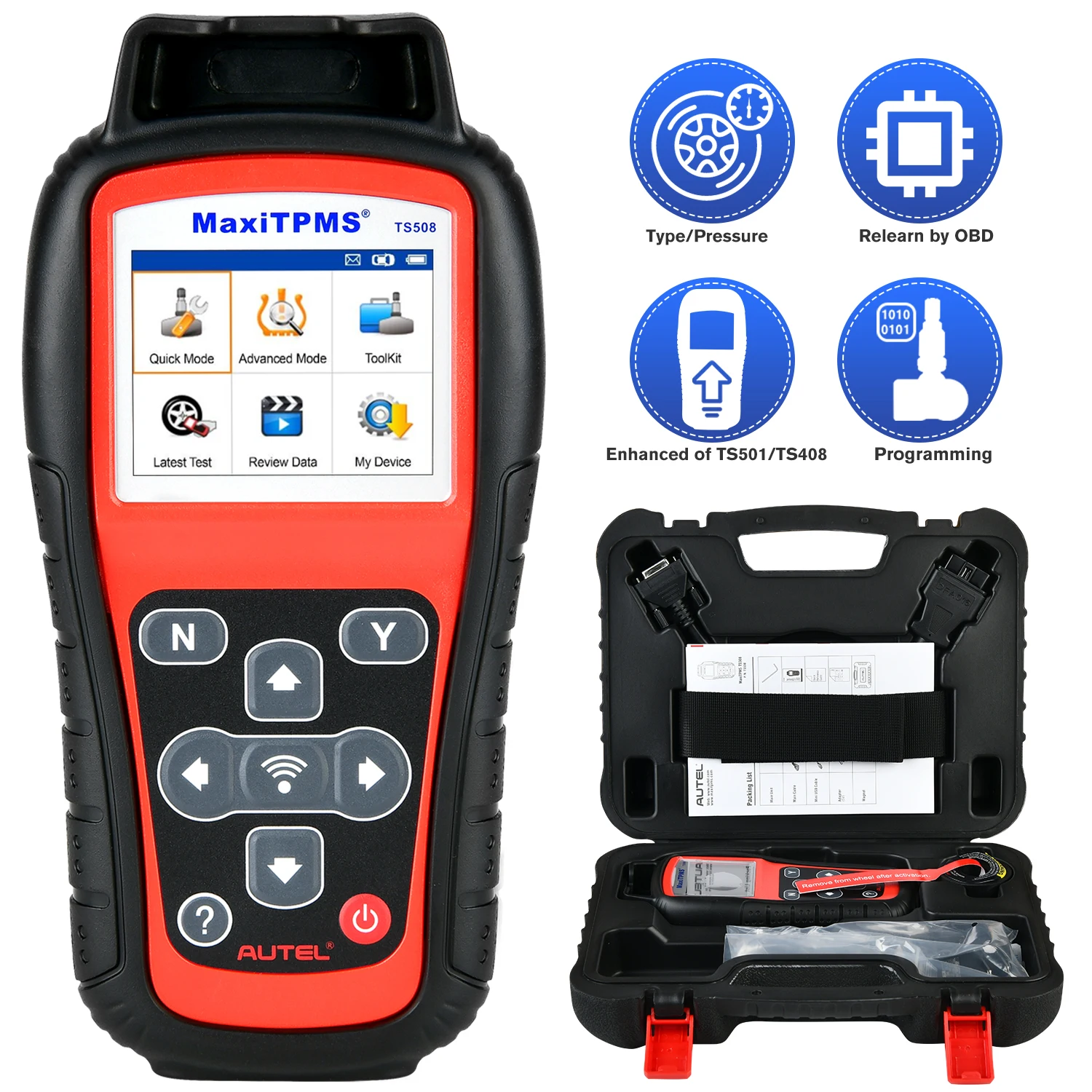 

VSTM High Quality Autel MaxiTPMS TS508 TPMS Service Tool