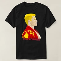 vintage ivan drago boxing t shirt short sleeve 100 cotton casual t shirts loose top size s 3xl