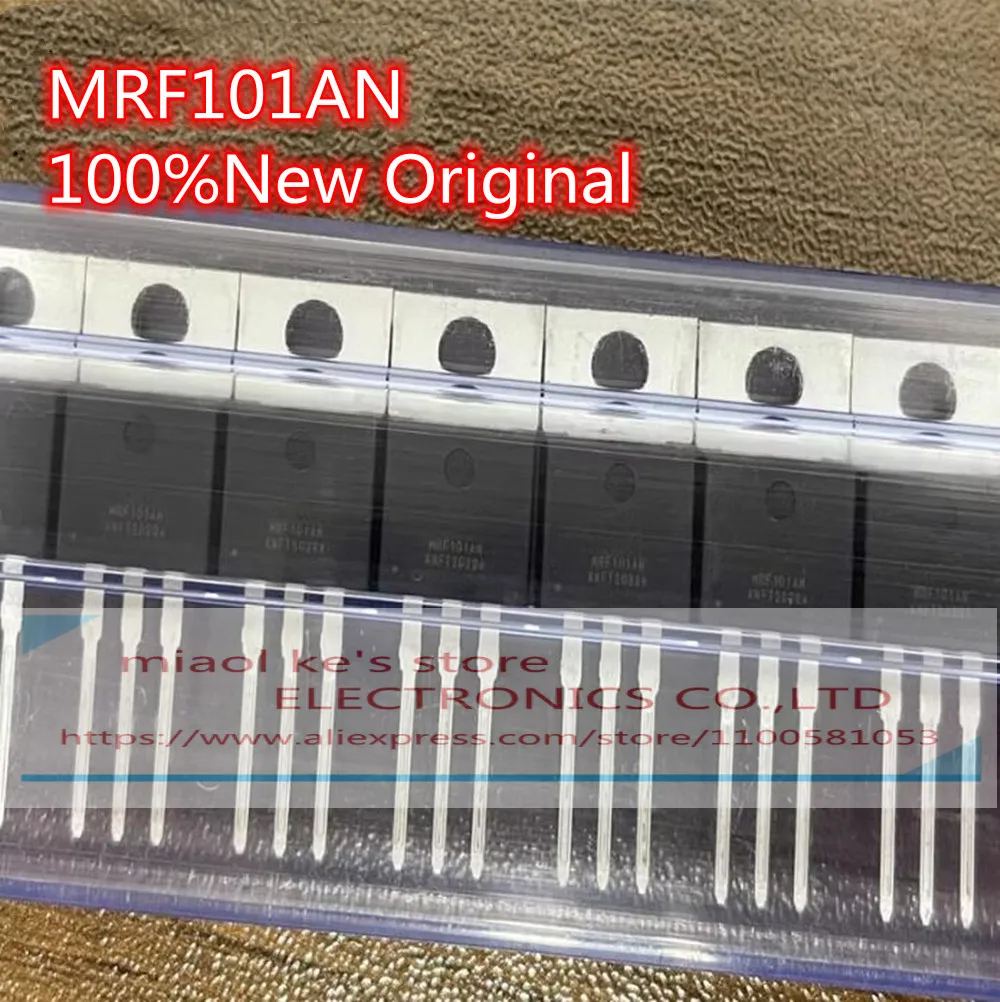

[1 шт.] 100% Новый оригинальный: MRF101AN - RF Mosfet транзистор 50 в 1,8 мА 250 МГц ~ 115 МГц 220 дБ Вт до--3