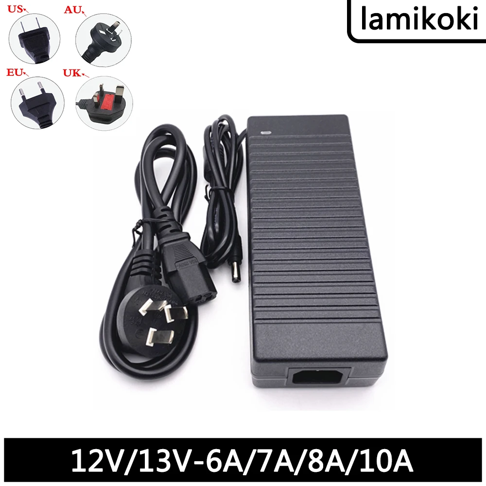 12V 6A 7A 8A 10A LCD Computer Monitor Semiconductor Single-core Ice-cooled Refrigerator 13V Power Adapter