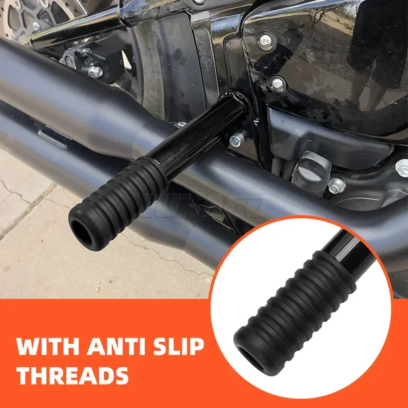 Мотоциклетная Черная передняя и задняя дорожная защита двигателя от удара