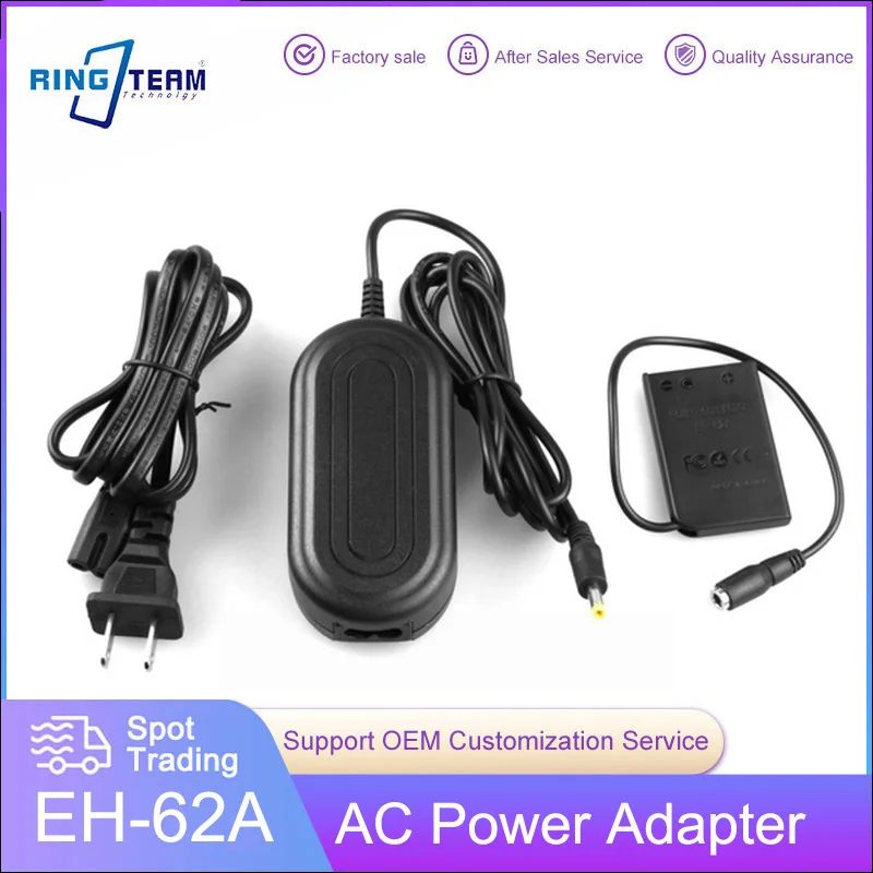 

EN-EL5 EP-62A EH-62A Power AC Adapter for Nikon Cameras Coolpix P6000 P80 P90 P100 P500 P510 P520 P530 S10 ...