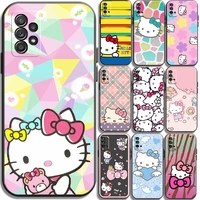 hello kitty takara tomy phone cases for xiaomi redmi note 9 pro 10 10s 10 pro poco f3 gt x3 gt m3 pro x3 nfc carcasa funda