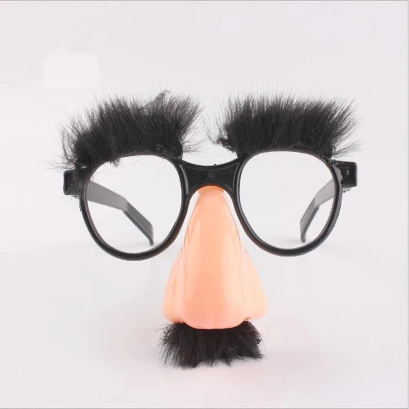 

Moustache Glasses Contrast Funny Glasses Roy Party Fancy Dress Glasses Hip-Hop Asymmetric Triangular Sunglasses Party Decoration