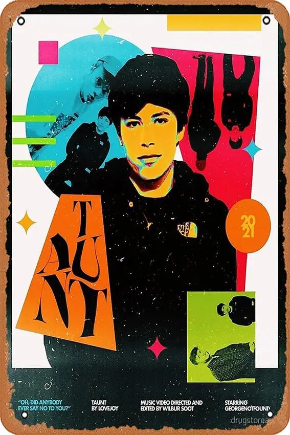 Taunt - Lovejoy Плакат Винтажная металлическая жестяная вывеска Домашний декор Гараж