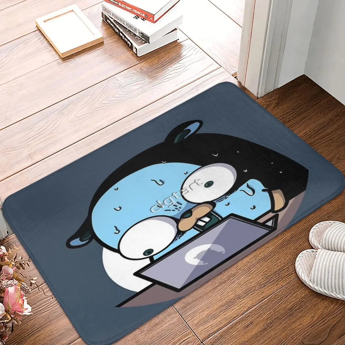 

Коврик Golang Gopher Go из полиэстера, 40x60 см