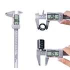 Штангенциркуль 0-150 мм, ЖК-цифровой штангенциркуль, измерительные инструменты, микрометр, Пластиковый штангенциркуль, измерительный инструмент