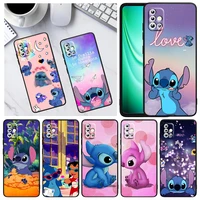 stitch abomination monster for samsung a73 a72 a71 a53 a52 a51 a42 a33 a32 a23 a22 a21s a13 a12 a03 a02 s a31 black phone case