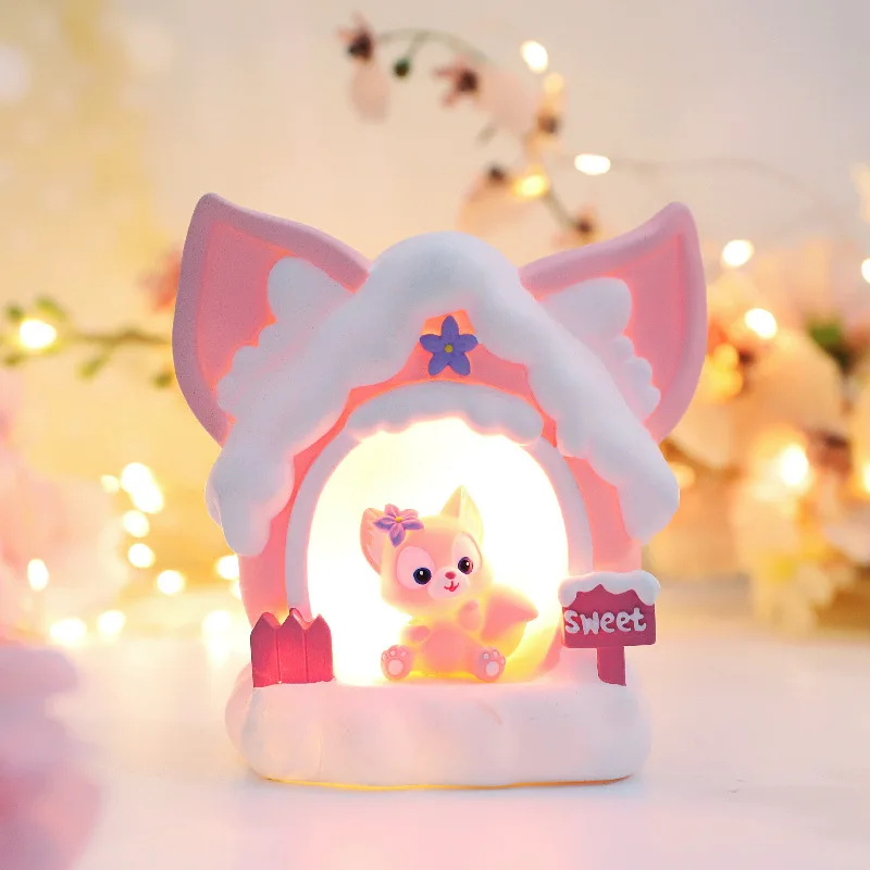

Cartoon Piggy Bank with LED Twinkle Lights Piggy Bank Bedroom Night Lights Children Birthday Gifts Home Ornaments Saving Pot