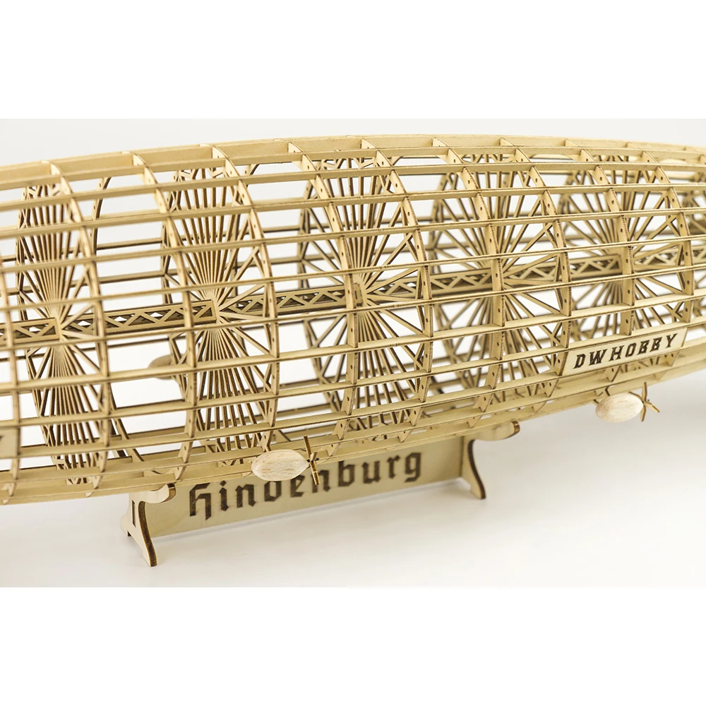 Фото Модель дирижабля AEO LZ-129 Hindenburg Zeppelin, масштаб 1:408, из бальзы, набор для самостоятельной сборки, 3D-модель для статической демонстрации, самолет №4