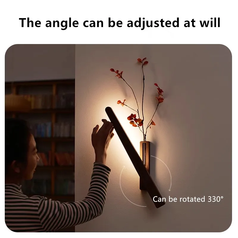 Настенный светильник-бра украшенный цветами Современная Минималистичная