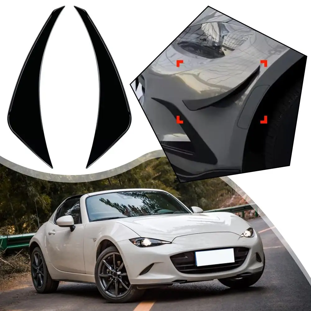 Боковой ветровой спойлер диффузор автомобильная наклейка для Mazda MX-5 Miata ND 2016+