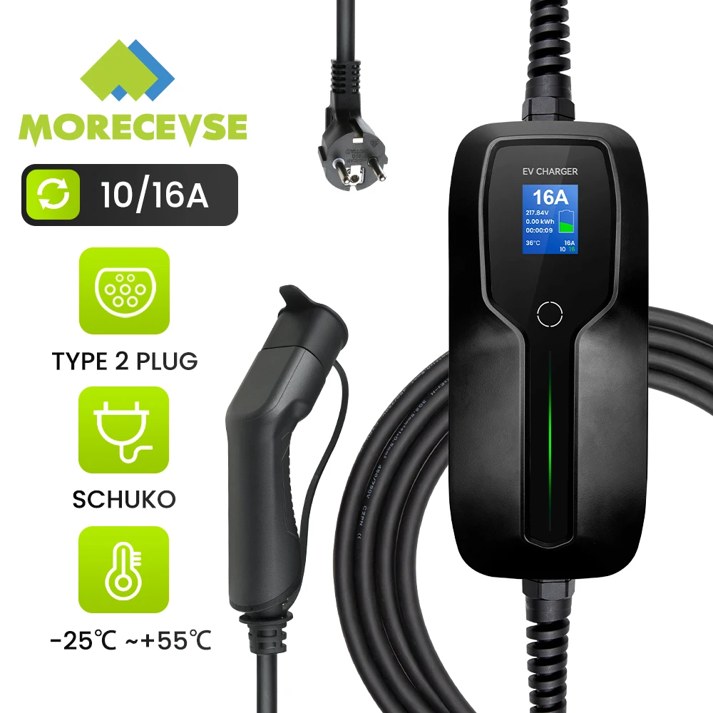 MOREC Portab EV Charger Type 2	