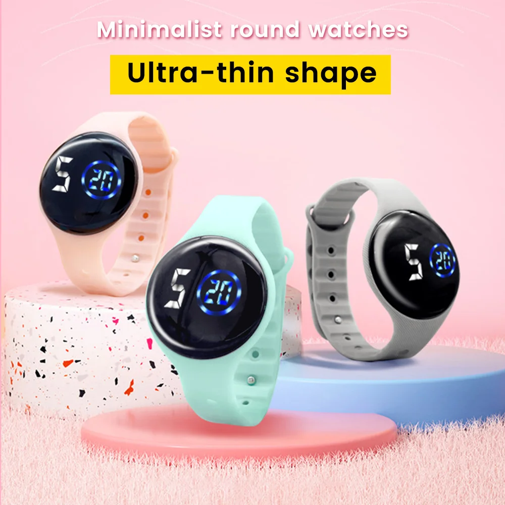 

New LED Student Electronic Watch Children Wrist Watch Sports Waterproof Children's Digital Watch kids Watch girls Watch Fashion