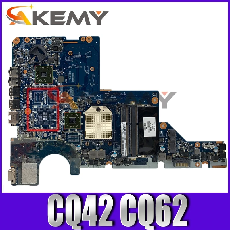 

AKemy laptop Motherboard For HP Presario G42 G62 CQ42 CQ62 DAOAX2MB6F0 592808-001 592808-501 AMD Mainboard