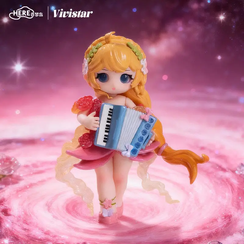 Фото Коллекционная фигурка Vivistar Here Blind Box Dream Orchestra Prelude, модная игрушка, украшение для рабочего стола, домашний декор, подарок для женщин №3