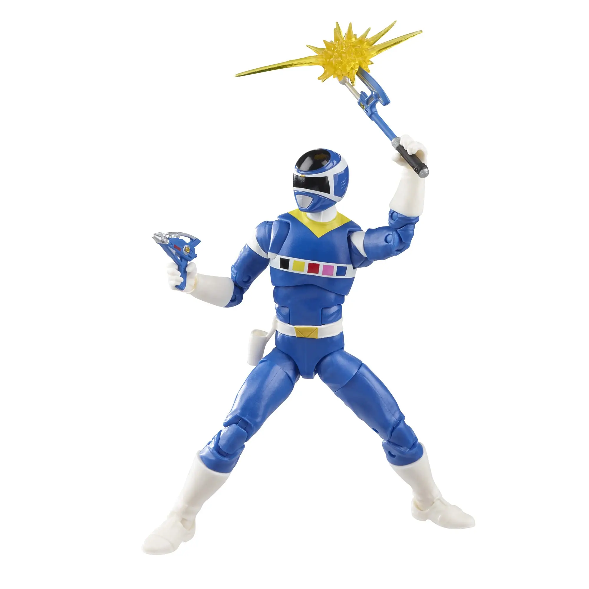 Hasbro Power Rangers Коллекция молний в космосе Blue Ranger Vs. Silver Psycho 2 упаковки 6-дюймовые