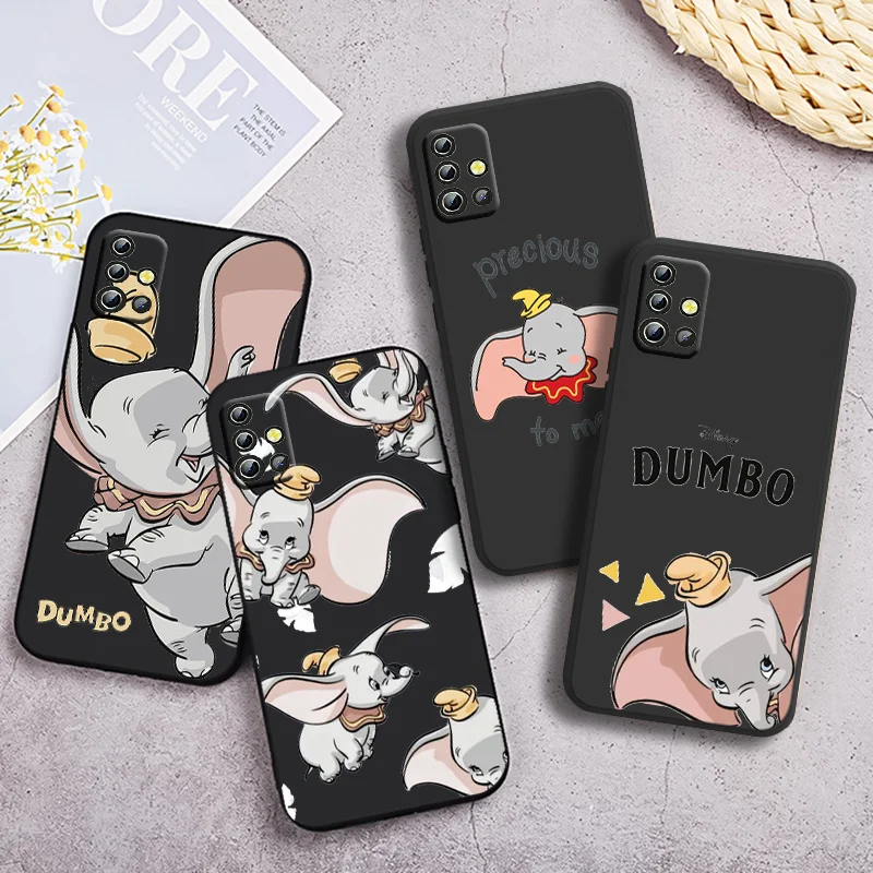 

Disney Dumbo Phone Case For Samsung Galaxy A90 A80 A70 S A60 A50S A30 S A40 S A2 A20E A20 S A10S A10 E Black Funda Cover Soft