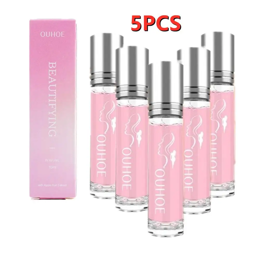 

5pcs Pheromone Oil Perfume 10ML Perfume Pheromone Infused Perfume Roll-on Oil Strong Attraction Unisex Pheromones For Date