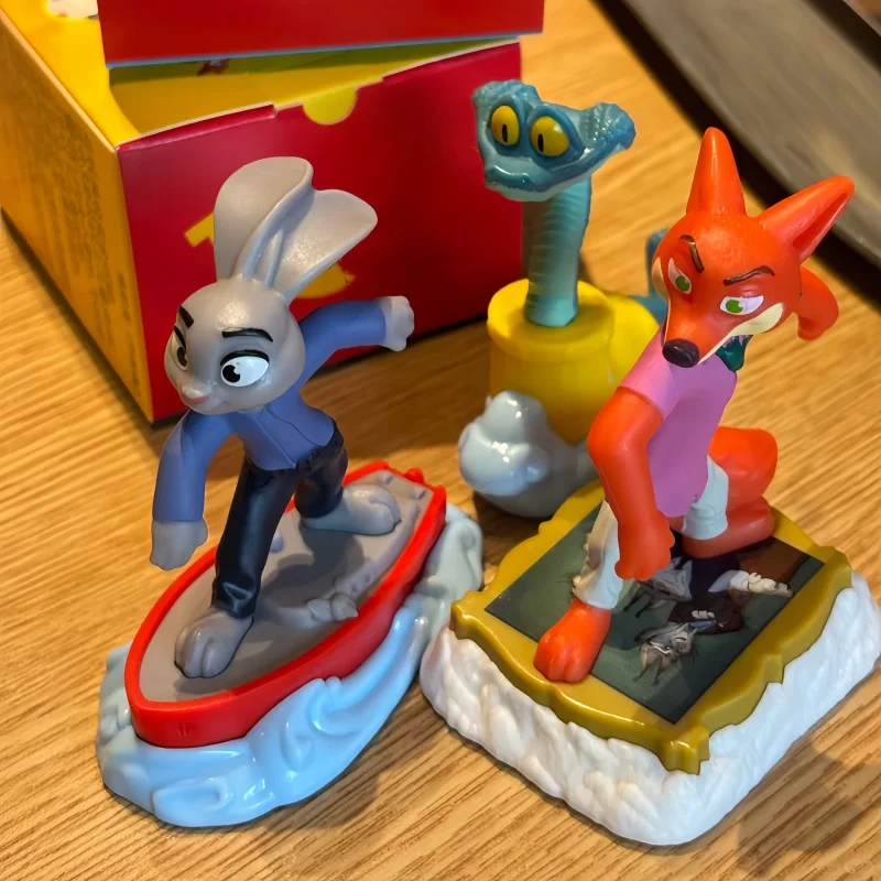 Фото Новая слепая коробка Zootopia 2, совместная серия Mystery Box Kawaii Flash Mayor Lionheart Chief Nick Wilde Judy Hopps, аниме-фигурки, игрушки №1