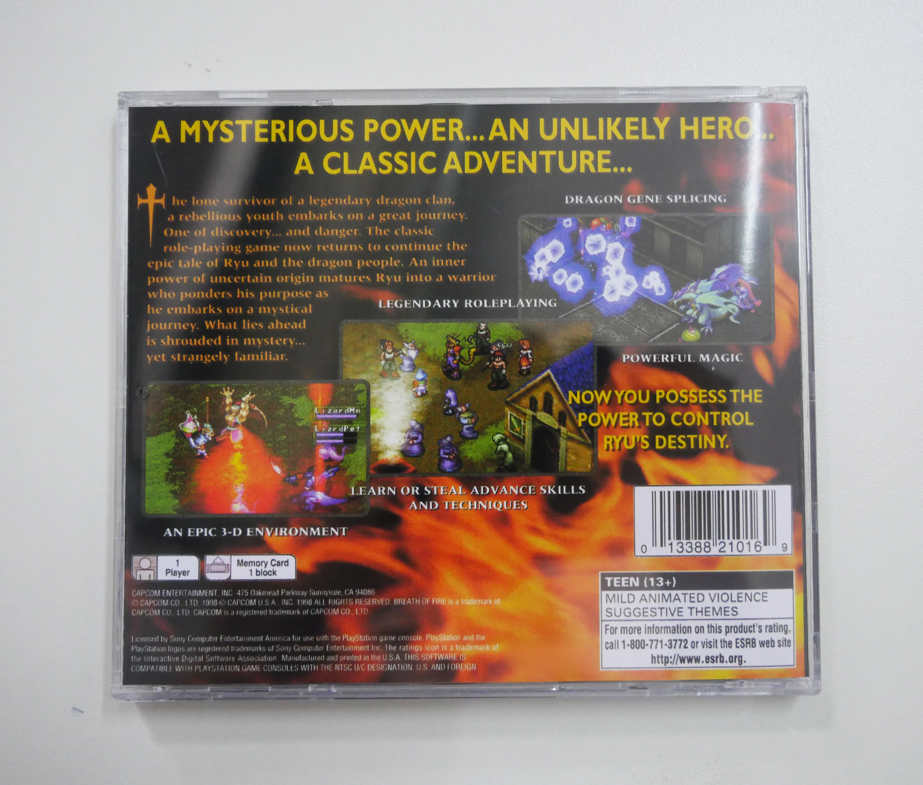 Фото PS1 Breath of Fire III с ручной копия диска, черная нижняя разблокировка, консольная станция 1, ретро-оптический драйвер, часть видеоигры №3