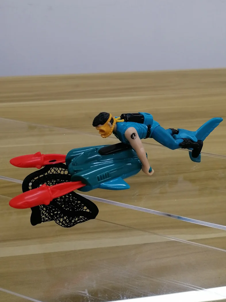 

Mcdonaldss Underwater Recon Action Figure Man Catch Fish Fishing Children Boys Interactive Toy Birthday Gifts