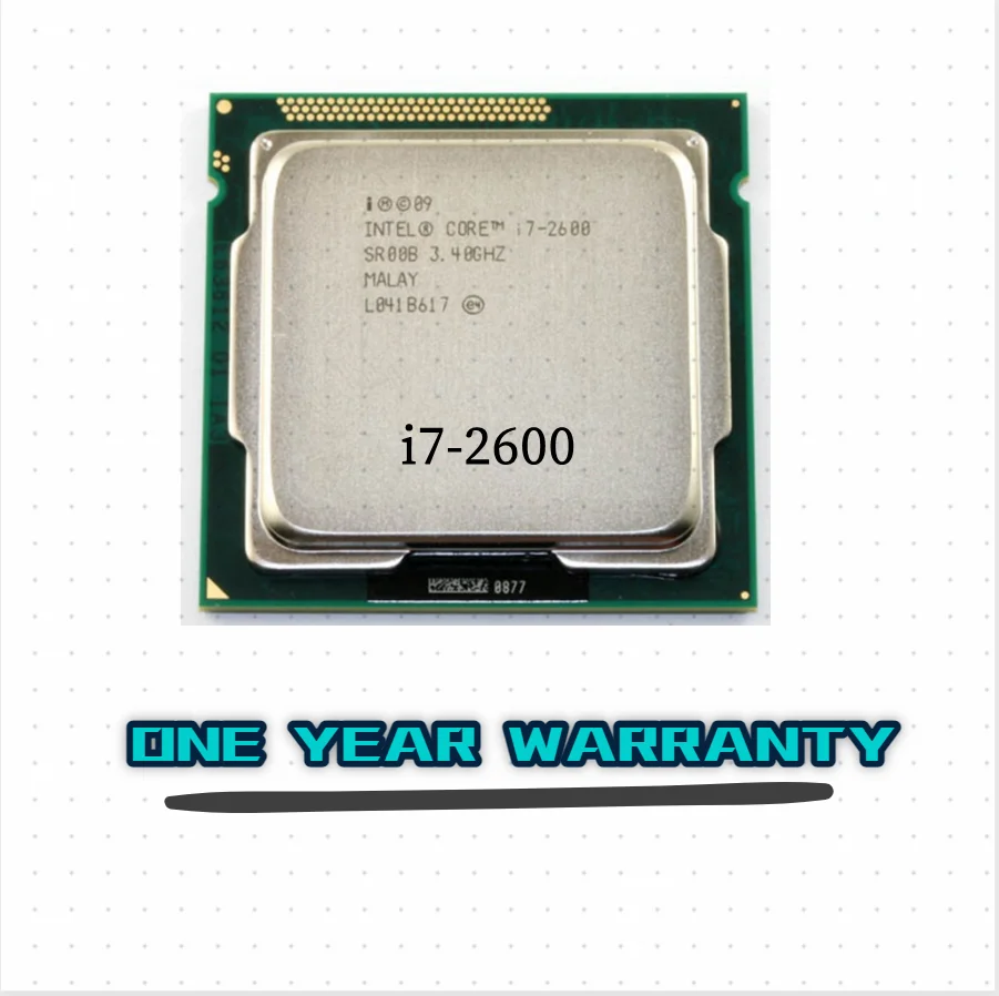 

Intel i7 2600 CPU Processor Quad-Core 3.4GHz Socket LGA1155