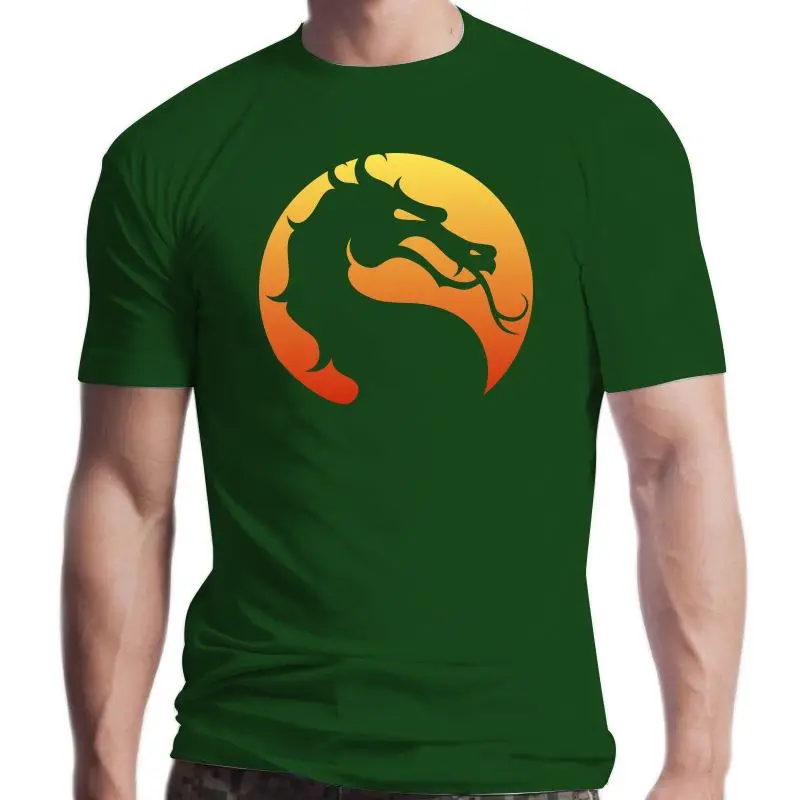 

Новая футболка с логотипом Mortal Kombat, популярная футболка с изображением файтингов, мужские Новые Топы, футболка в стиле Харадзюку, рубашки, о...