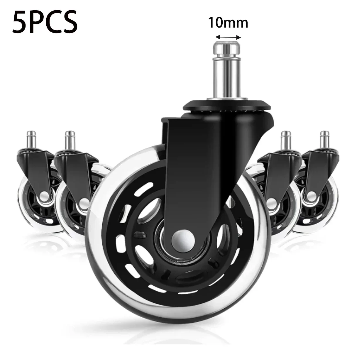 

Мебельные ролики Рицинус 3 дюйма, 5 шт.