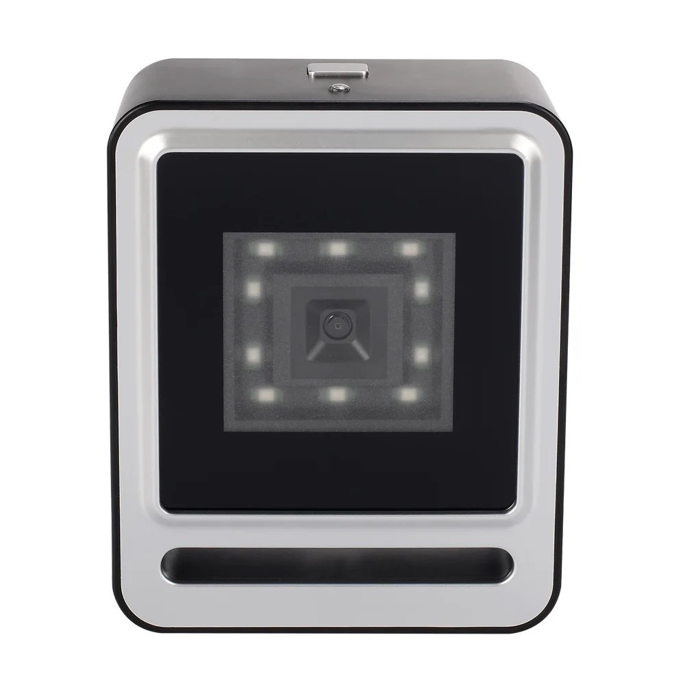 

Сканер штрих-кода QR-кода 1D 2D CCD Настольный всенаправленный Проводной USB-сканер штрих-кода