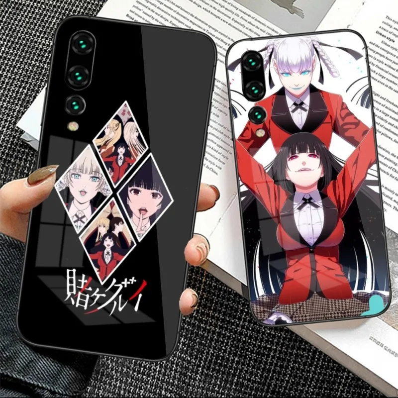

Чехол для телефона с аниме Kakegurui Mary для Huawei P50 P40 P30 P20 Pro Mate 40 30 20 Pro Nova 9 8 7 PC стеклянный чехол для телефона Funda