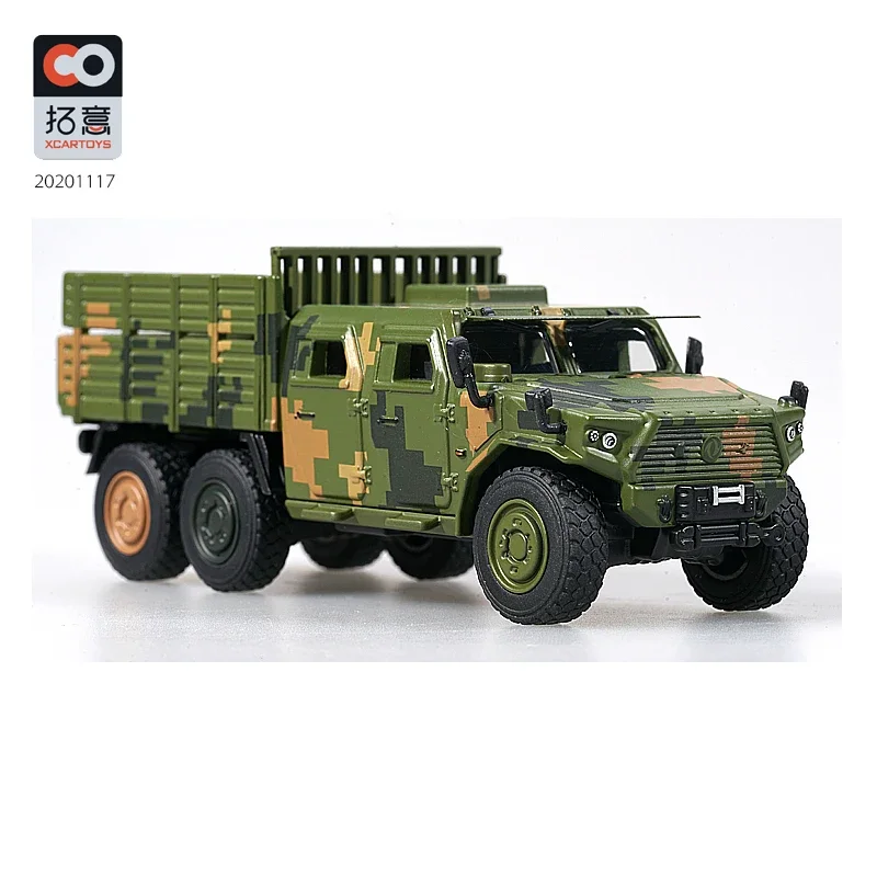 Xcartoys 1:64 DongFeng Mengshi Gen3 6x6 бронетранспорт Китай военный автомобиль камуфляж зеленый