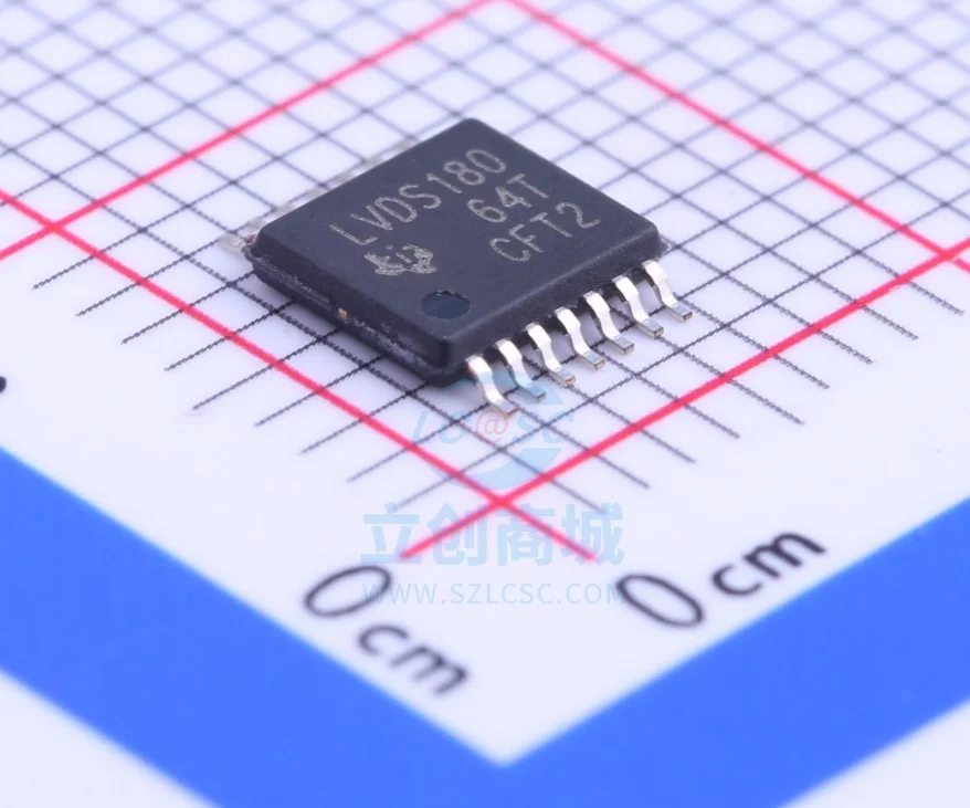 

SN65LVDS180PW package SSOP-14 new original genuine driver/receiver LVDS chip