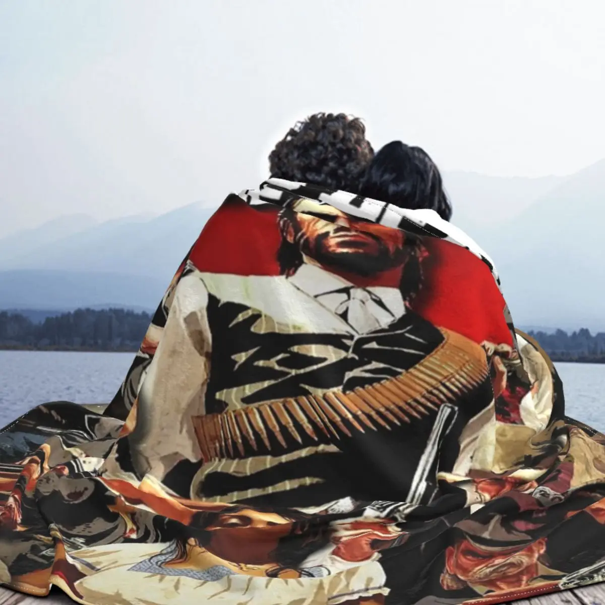 Одеяла Артура Моргана Rdr2 Мертвецы или живые флисовое украшение портативные