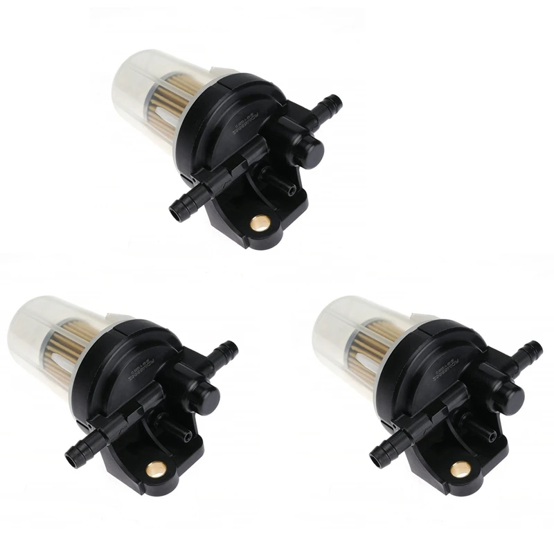 3X топливный фильтр в сборе Kubota B2320 B2410 L2800 L3400 LX2610HSD M5640SU RTV-X1100CR RTV900W