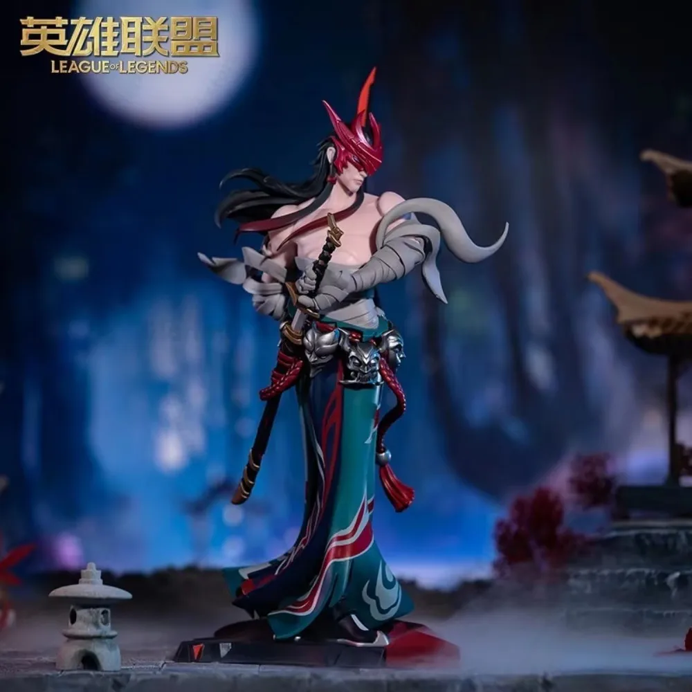 Фото Оригинальная коллекционная фигурка Riot Games League of Legends: Йон, Незабываемый (разблокированная статуэтка) №1