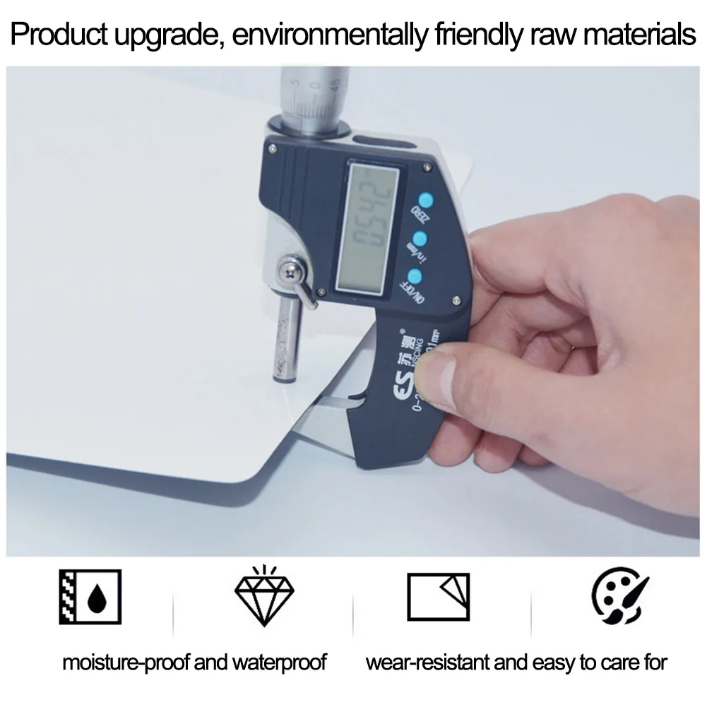 

​Message Board Fridge Magnet A4 White For Iron Surface Magnetic Moisture-proof Plan Board Repeatedly Brand New