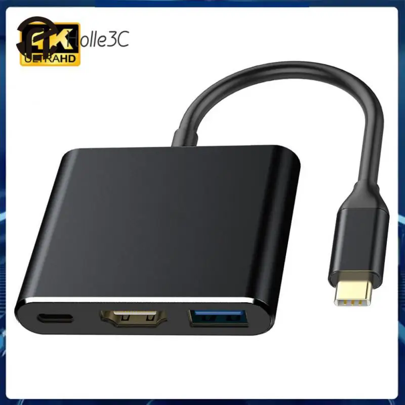 

Usb-c Extender Usb-c Extender Hub Adapter 4k 4k HDMI-compatible Usb-c Dock Foldable Pd Charging For Macbook /air Hub Adapter