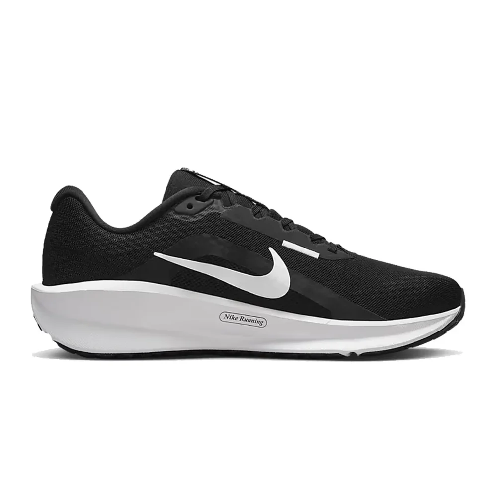 Фото Женские кроссовки Nike DOWNSHIFTER 13 Comfort Fabric Breathable Low-Top Casual City Commuter Running Shoes, черно-белые, FD6476-001 №3