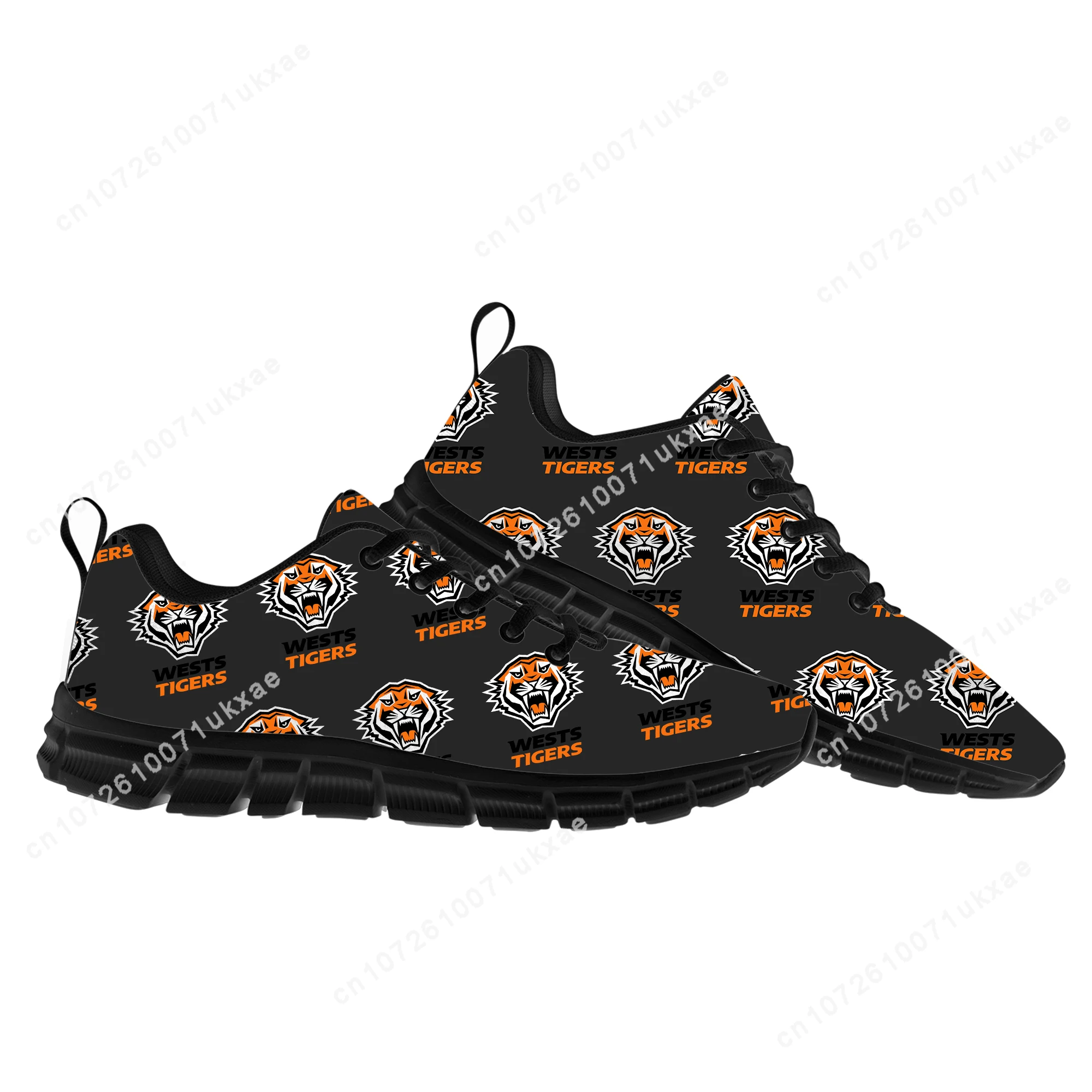 

Wests Tigers Australian Rugby Sports Shoes Mens Womens Teenager Kids Children Sneakers High Quality Parent Child DIY Couple Shoe