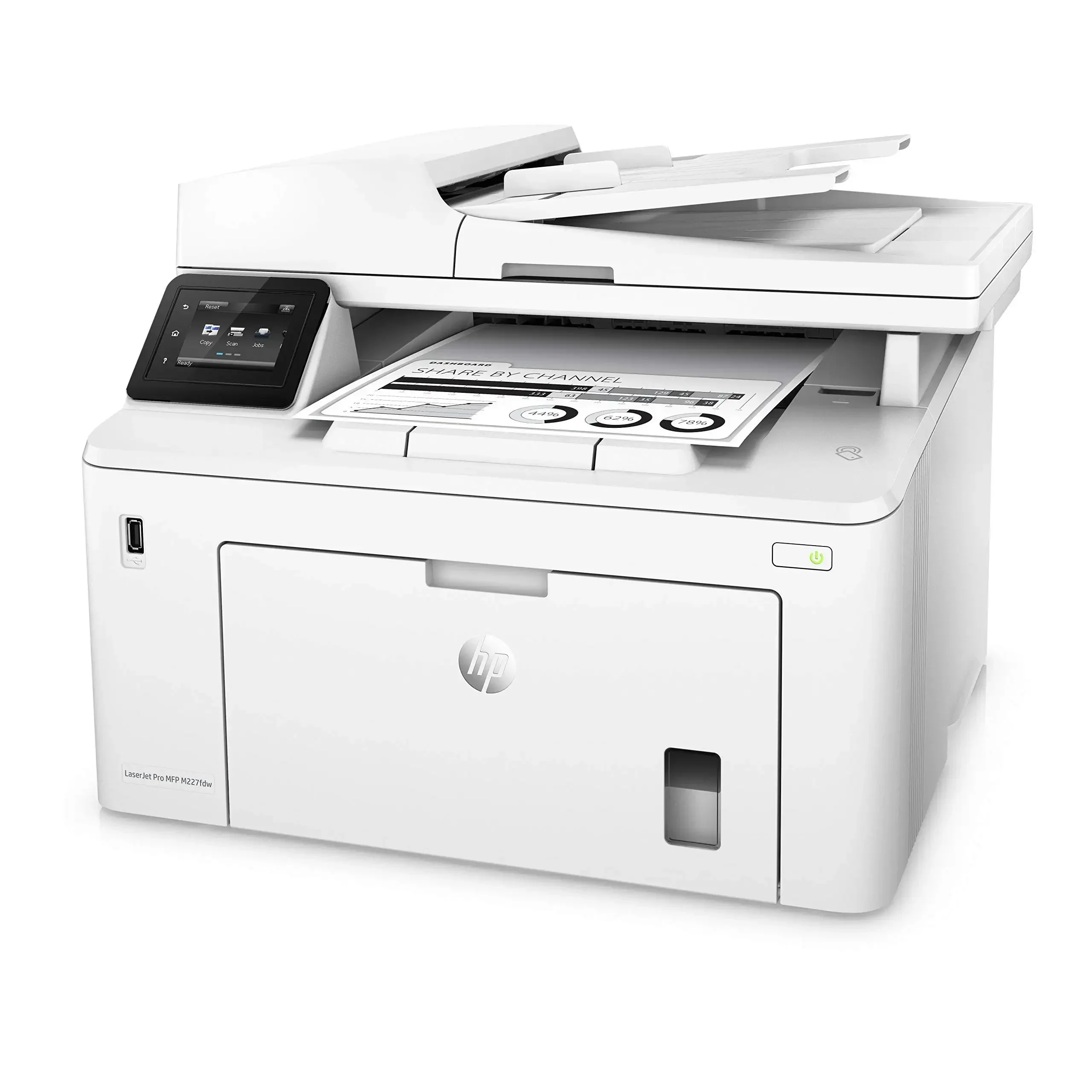 LaserJet Pro MFP M227fdw черно-белая многофункциональная беспроводная дуплексная печать 800