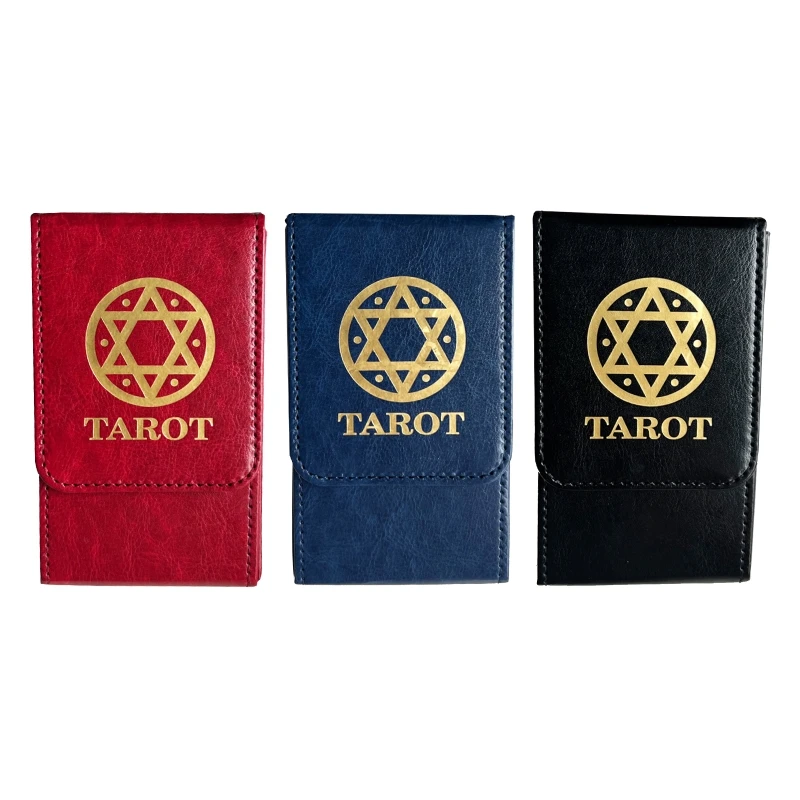 

Divination Oracle Card Bags PU Leather Jewelry Candy Gift Card Bag Storage Bag